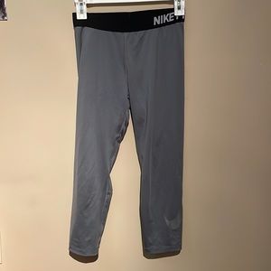 Grey Nike Dri-Fit Leggings